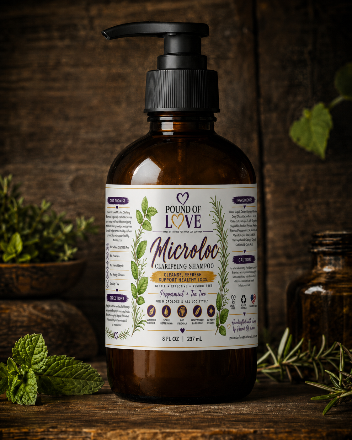 Pound Of Love Microloc Clarifying Shampoo