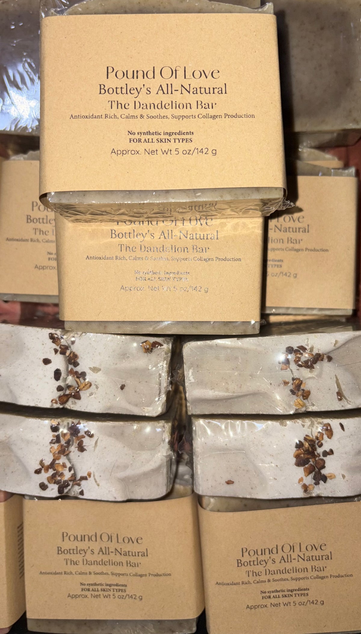 Pound Of Love Bottley's All Natural The Dandelion Bar 5oz