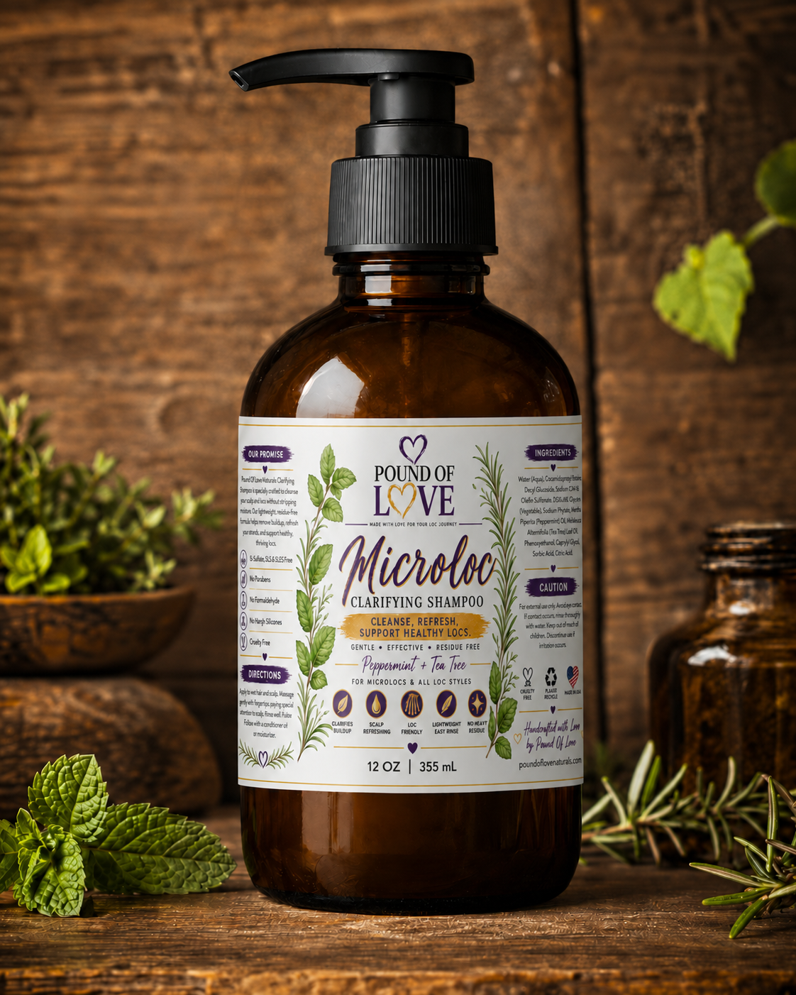 Pound Of Love Microloc Clarifying Shampoo