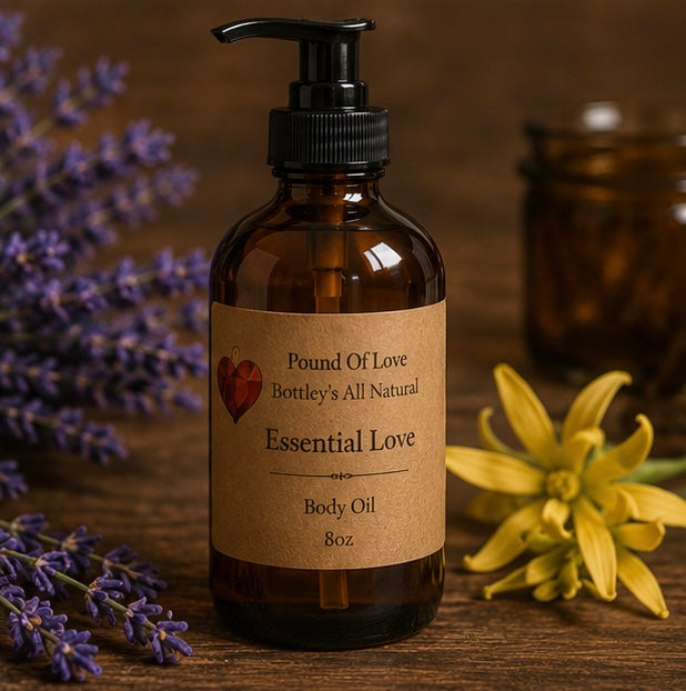 Pound Of Love Naturals Essential Body Oil 8oz