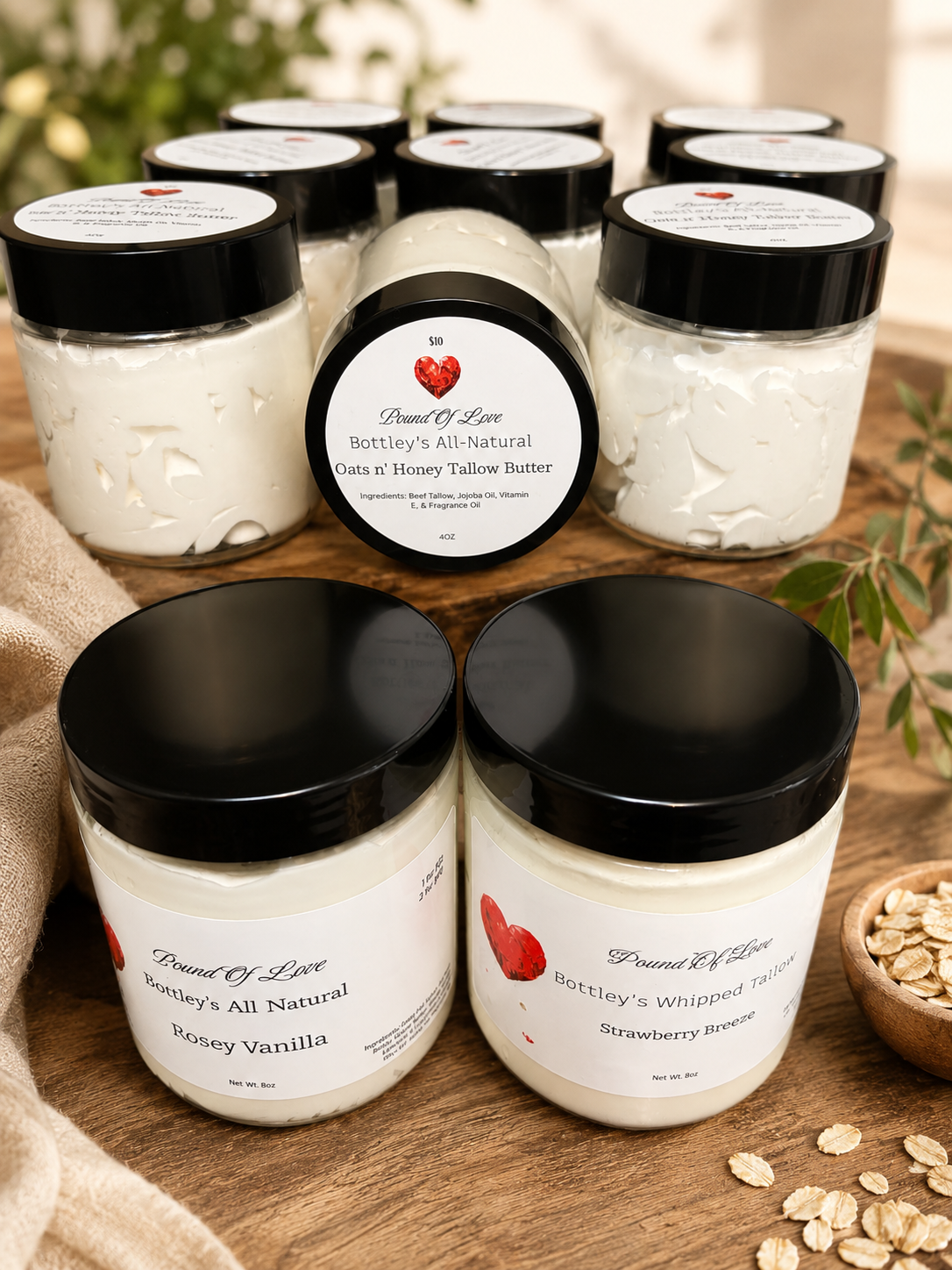 Pound Of Love Bottley's Tallow Body Butter