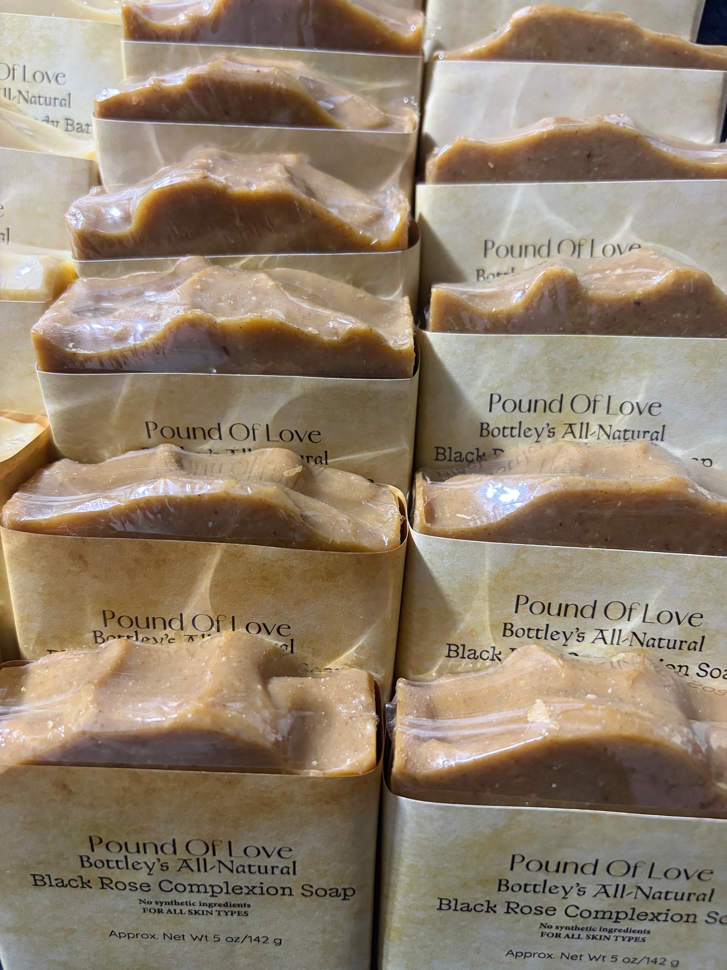 Bottley's All Natural Black Rose Complexion Soap 5oz