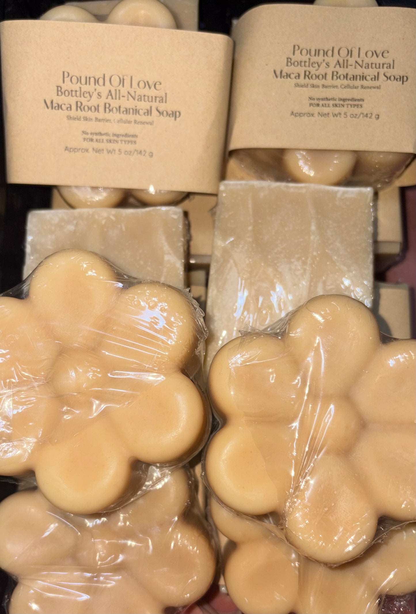 Pound Of Love Bottley's All Natural Maca Root Tallow Soap 5oz