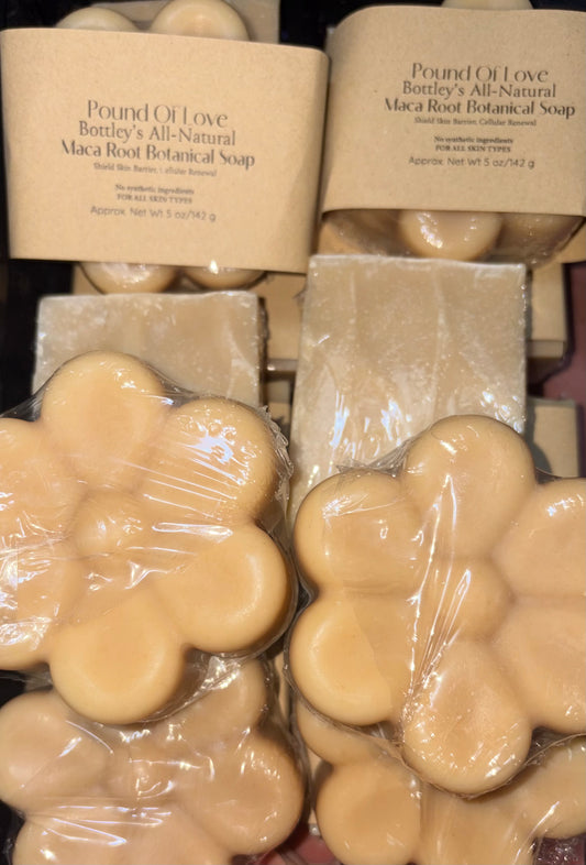 Pound Of Love Bottley's All Natural Maca Root Tallow Soap 5oz