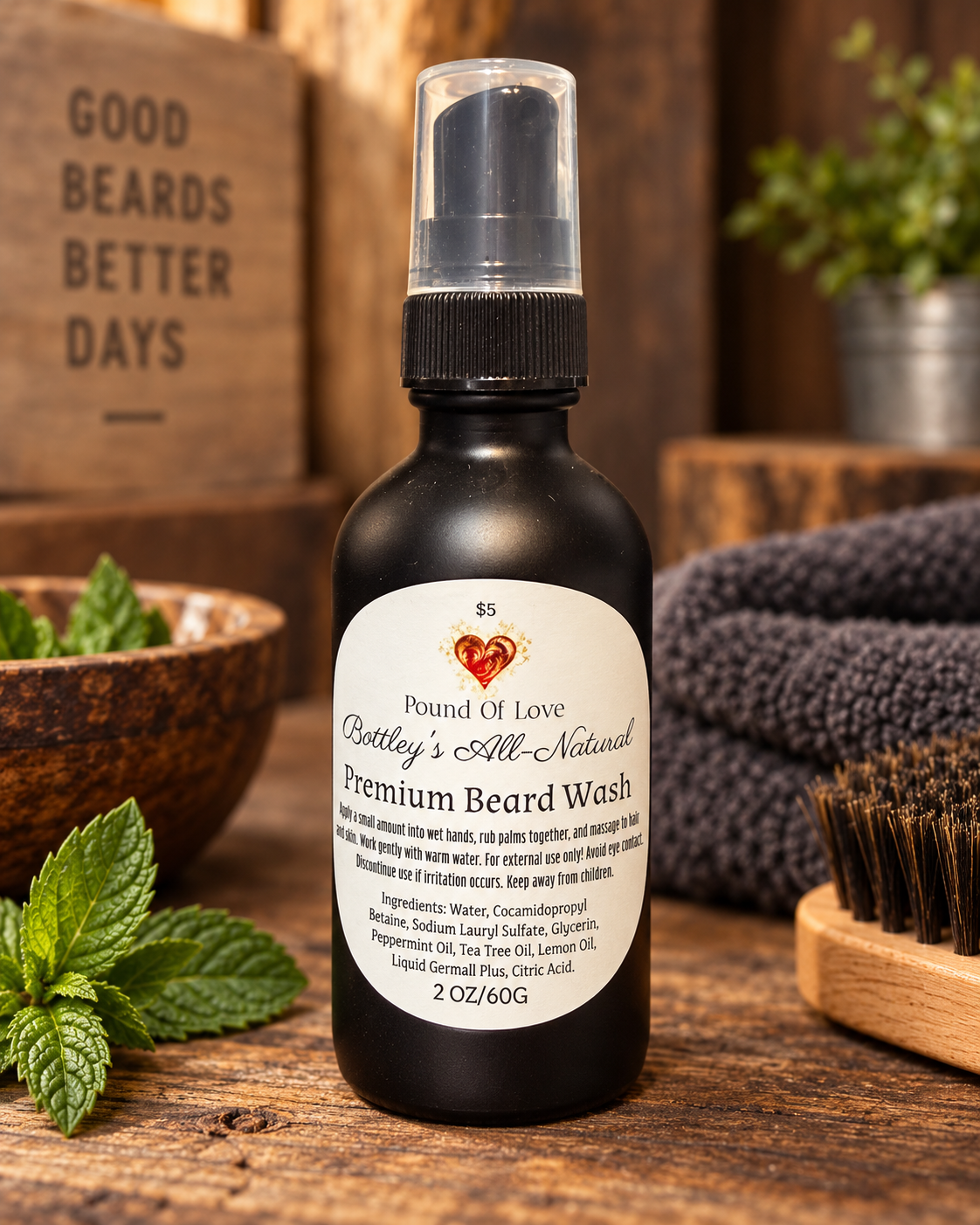 Pound Of Love Beard Wash