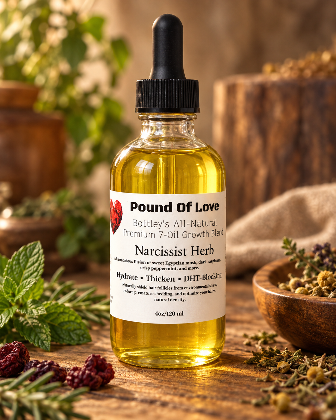 Narcissist Herb Beard Oil