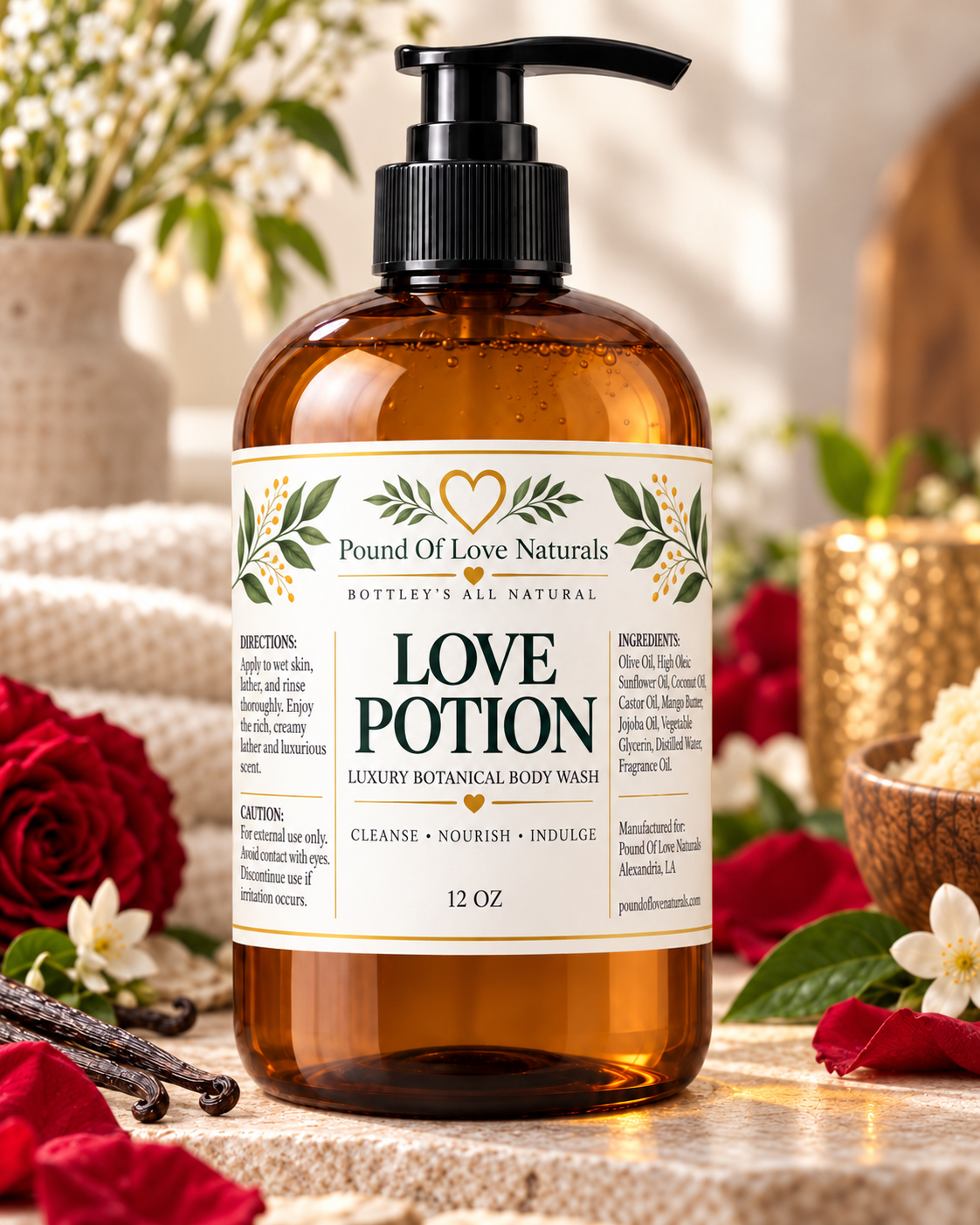 Luxury Botanical Body Wash