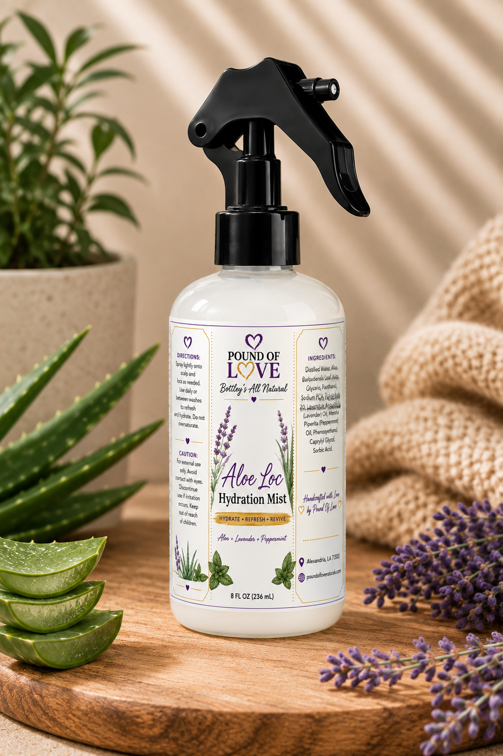 Pound Of Love Aloe Loc Hydration Mist