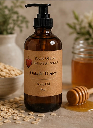 Pound Of Love Naturals Just Body Oil 8oz